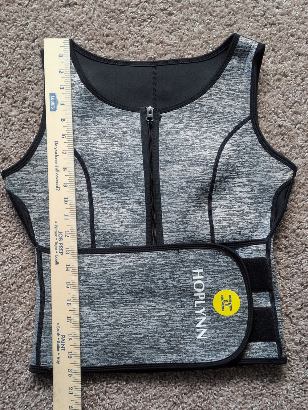 Hoplynn Neoprene Sauna Sweat Vest Waist Trainer Women's Large - Picture 6 of 8